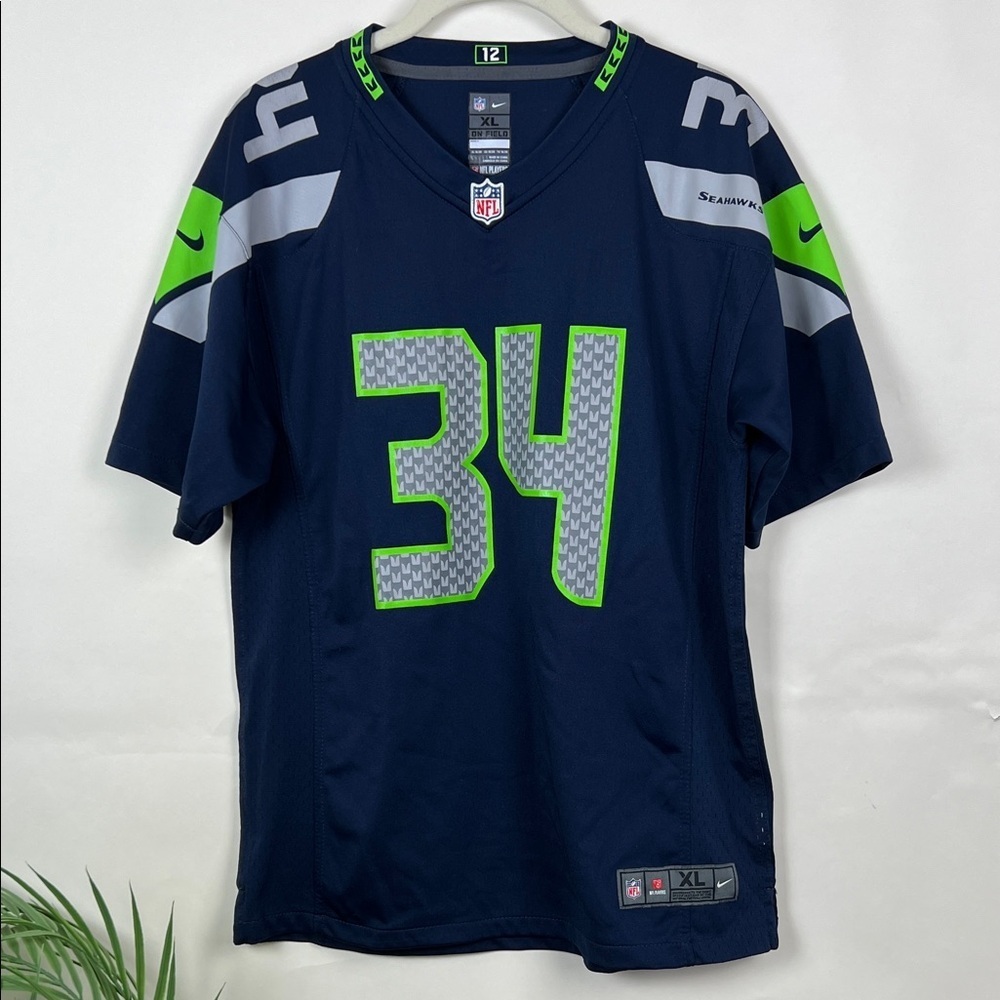 NFL Seahawks Kid’s Jersey XL Rawls Unisex Football